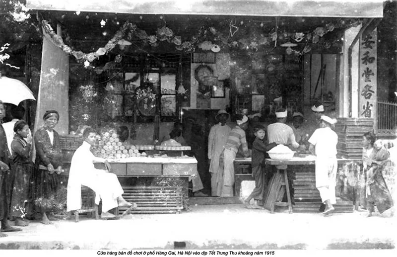 chum anh hoai niem ve tet trung thu xua o viet nam